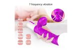 3-in-1 G-spot Thrust Rotation Vibrator with 7 Sucking Modes Sex toy